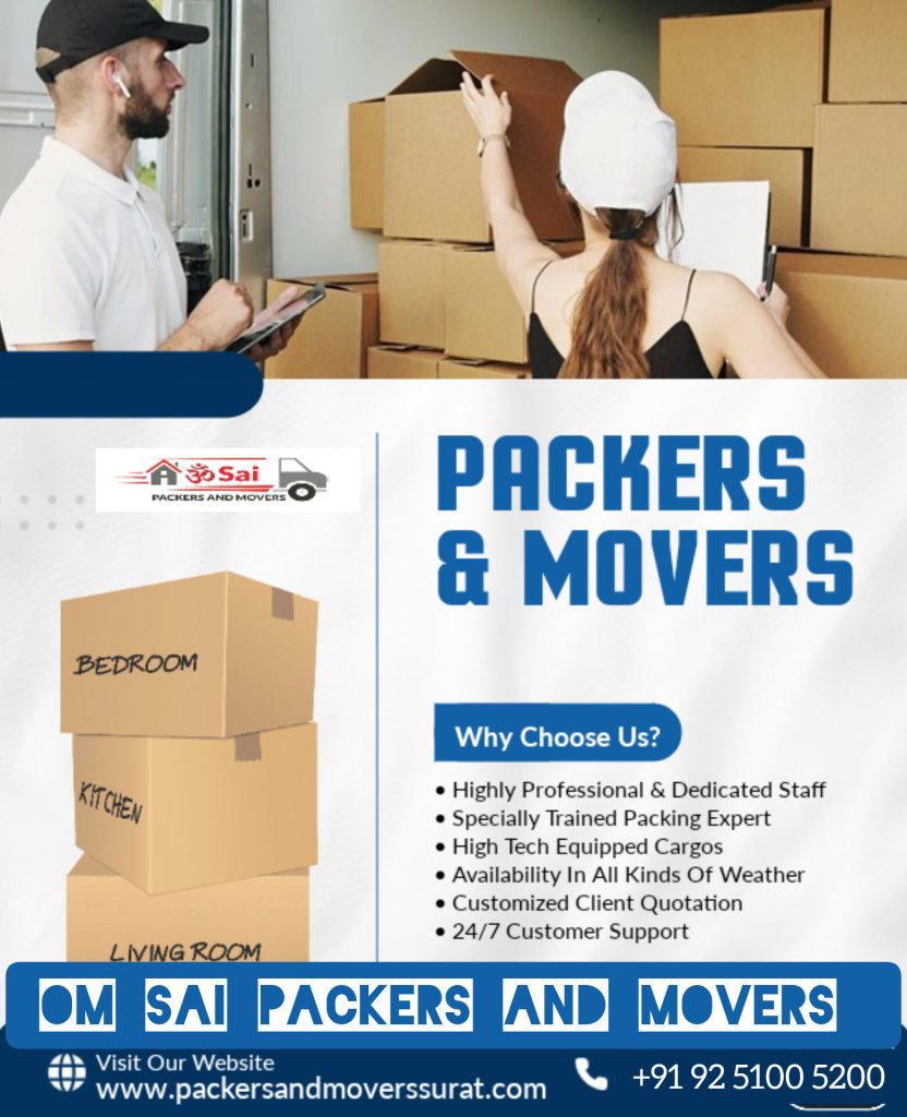 Professional packers and movers loading household items into a moving truck in Pune